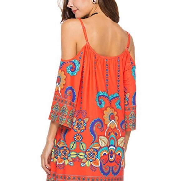 NWT Cold Shoulder Dress - Picture 2 of 3